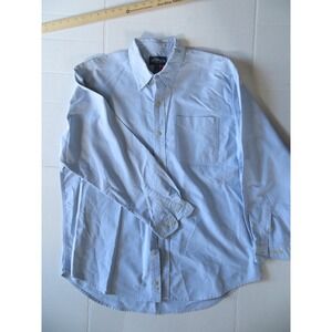 Old College Inn Shirt Mens Extra Large Blue Long Sleeve Button Up Pocket Casual
